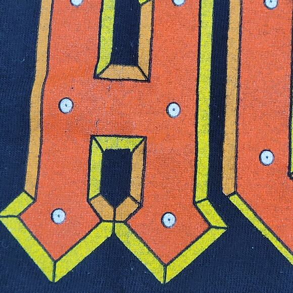 ACDC Tie-Dye Shirt Womens Small 19x25 Ombre - Picture 12 of 12